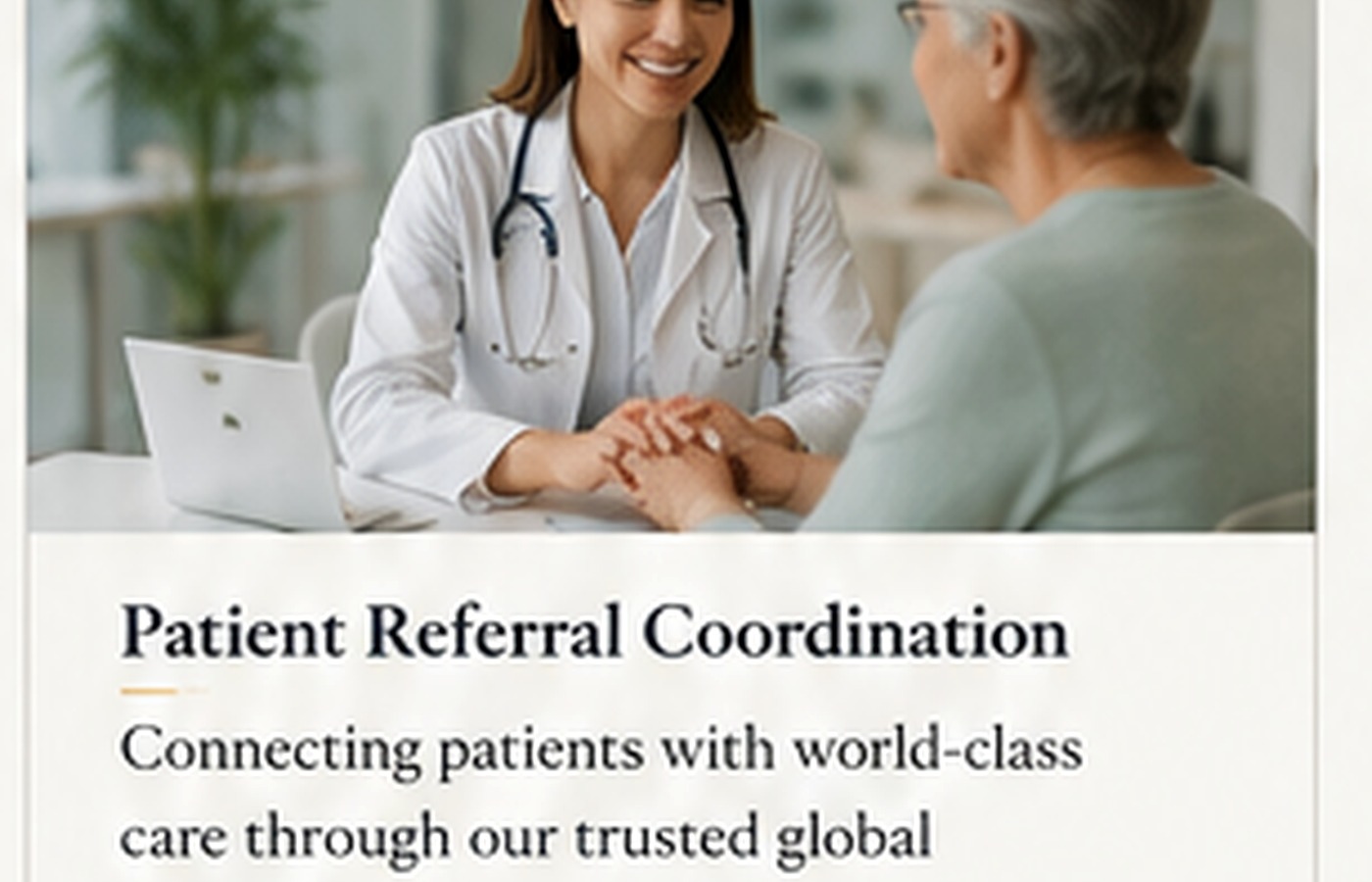 Doctor consulting with a patient